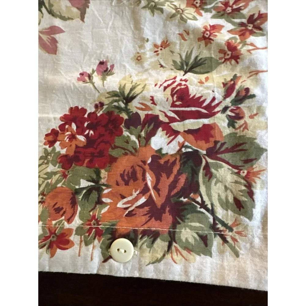 April Cornell Throw Pillow Cover Antique Rose Claudette Biege Cushion Neutral